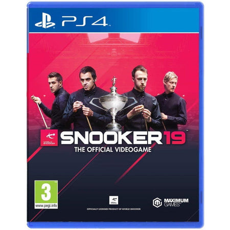 Snooker 19 The Official Videogame [PlayStation 4] PlayStation 4 Video Game Maximum Games   
