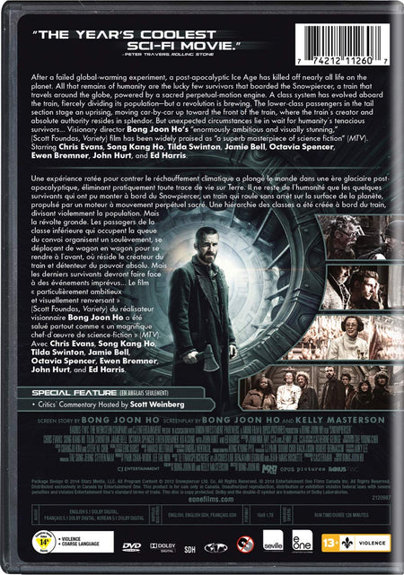 Snowpiercer [DVD] DVDs & Blu-Rays E1 Entertainment   