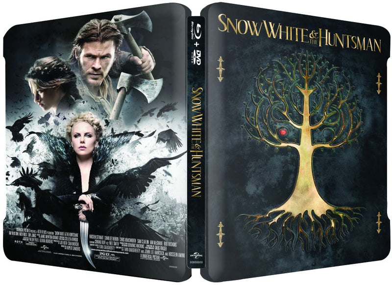 Snow White & the Huntsman - Limited Edition SteelBook [Blu-ray + DVD + Digital] DVDs & Blu-Rays Universal   