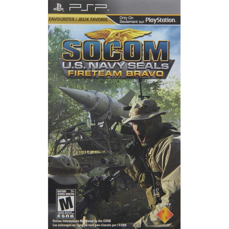 SOCOM: U.S. Navy SEALs Fireteam Bravo [Sony PSP] Sony PSP Video Game Sony   