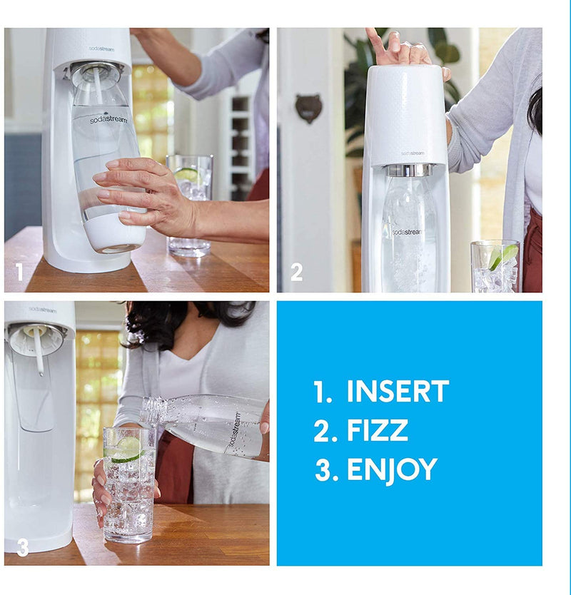 SodaStream Fizzi Sparkling Water Maker Kit - White [House & Home] House & Home SodaStream   
