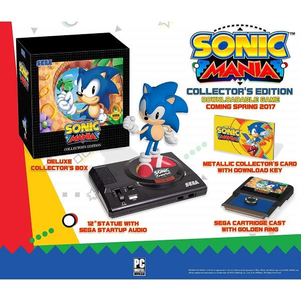 Sonic Mania - Collector's Edition [PC] PC Video Game SEGA   
