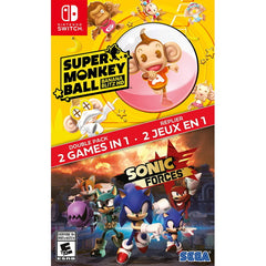 Sonic Forces + Super Monkey Ball: Banana Blitz HD Double Pack [Nintendo Switch] Nintendo Switch Video Game SEGA   