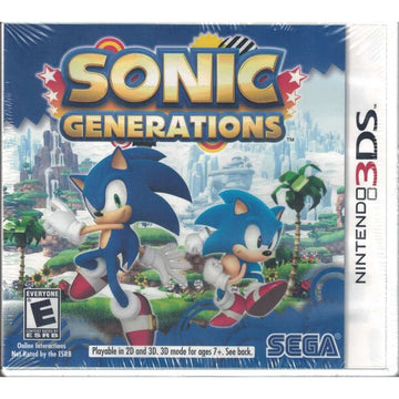 Sonic Generations [Nintendo 3DS] Nintendo 3DS Video Game SEGA   