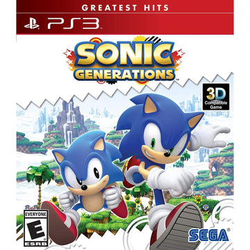 Sonic Generations [PlayStation 3] Xbox 360 Video Game SEGA   