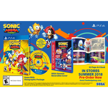 Sonic Mania Plus - Launch Edition [PlayStation 4] PlayStation 4 Video Game SEGA   