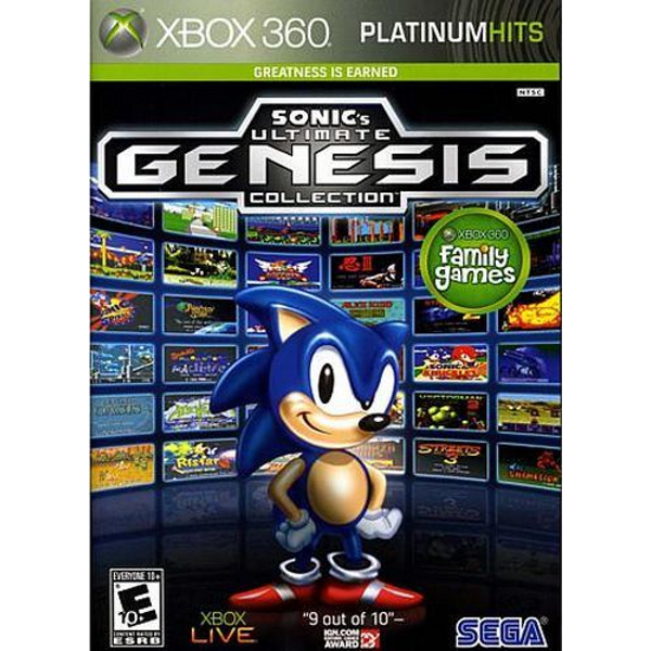 Sonic's Ultimate Genesis Collection [Xbox 360] Xbox 360 Video Game SEGA   