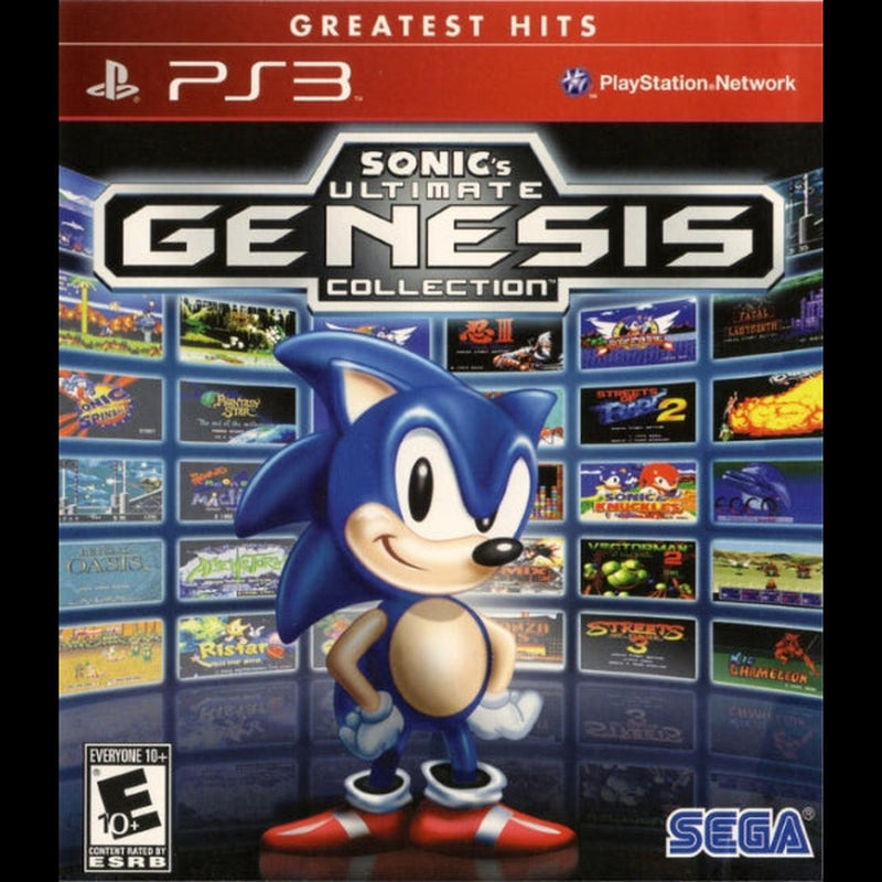 Sonic's Ultimate Genesis Collection [PlayStation 3] PlayStation 3 Video Game SEGA   