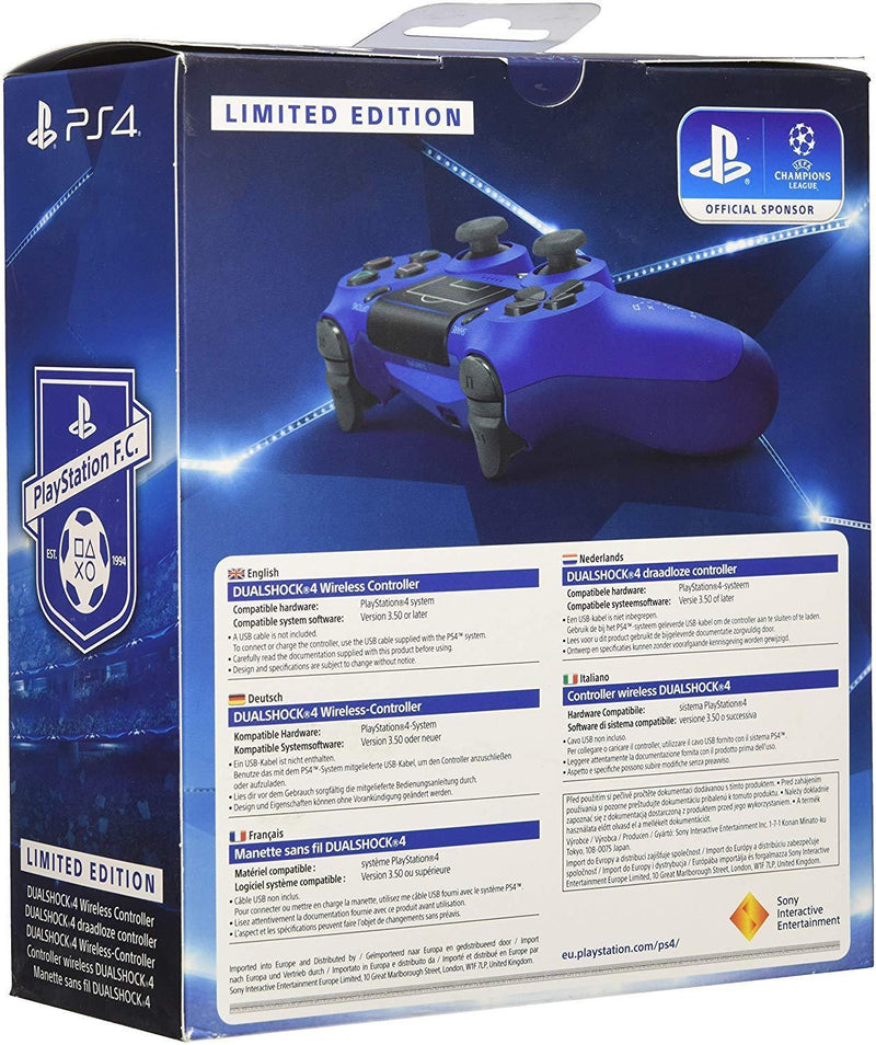 DualShock 4 Wireless Controller - PlayStation F.C. UEFA Champions League Limited Edition [PlayStation 4 Accessory] PlayStation 4 Accessories Sony   
