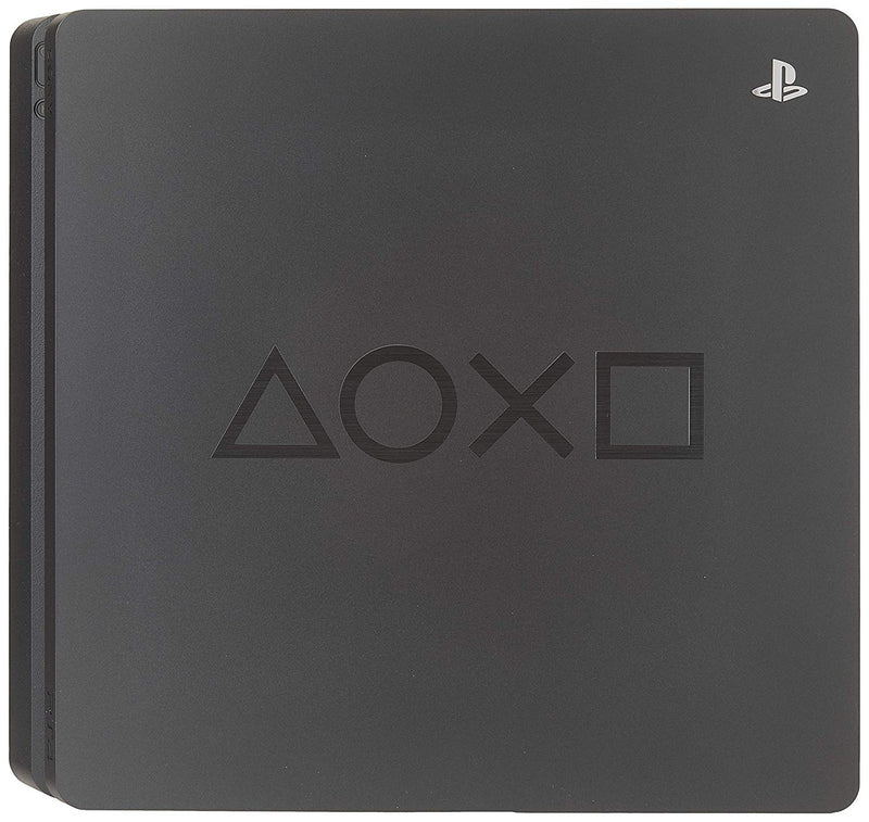 Sony PlayStation 4 Slim Console - Days of Play Steel Black Limited Edition - 1TB [PlayStation 4 System] PlayStation Systems Sony   