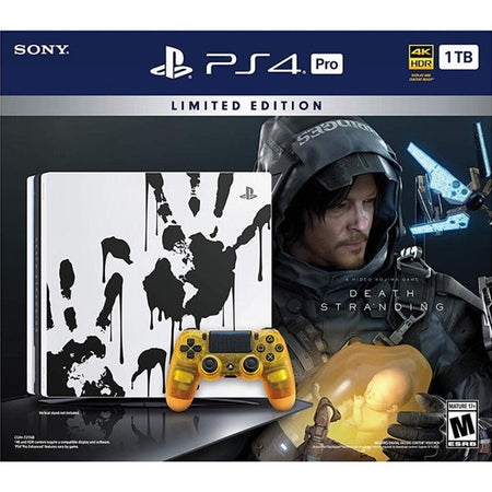 Sony PlayStation 4 Pro Console - Death Stranding Limited Edition - 1TB [PlayStation 4 System] PlayStation Systems Sony   