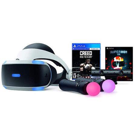 PlayStation VR Creed: Rise to Glory + Superhot VR + 2 Move Motion Controllers - PSVR [PlayStation 4] PlayStation 4 Video Game Sony   