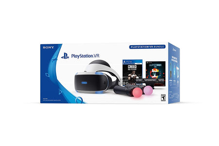 PlayStation VR Creed: Rise to Glory + Superhot VR + 2 Move Motion Controllers - PSVR [PlayStation 4] PlayStation 4 Video Game Sony   