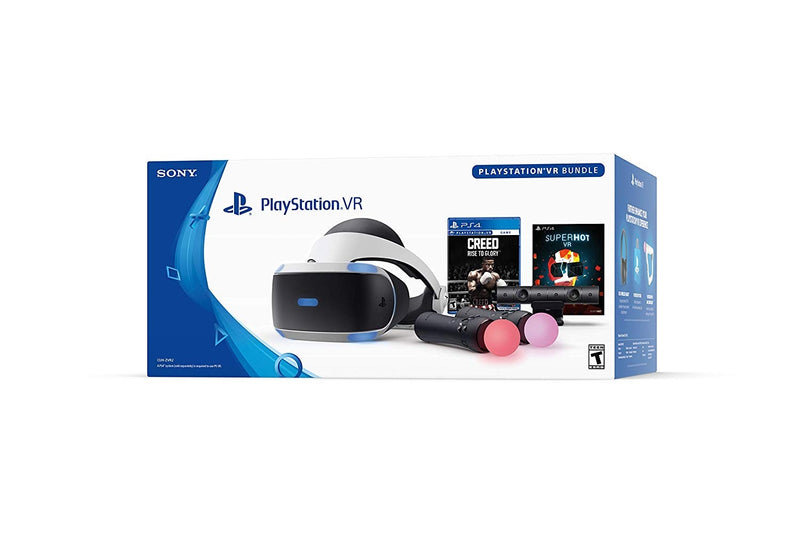 PlayStation VR Creed: Rise to Glory + Superhot VR + 2 Move Motion Controllers - PSVR [PlayStation 4] PlayStation 4 Video Game Sony   