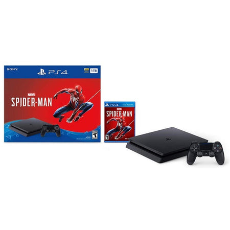 PlayStation 4 Slim Console - Marvel's Spider Man Bundle Edition [PlayStation 4 System] PlayStation Systems Sony   