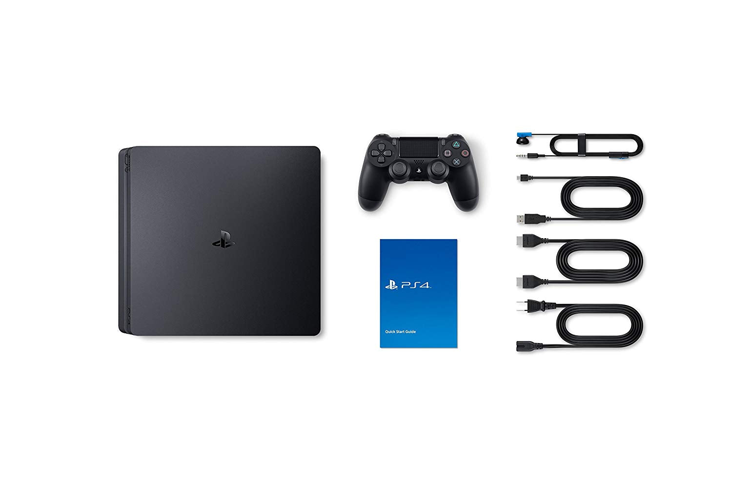 PlayStation 4 Slim Console - Jet Black - 1TB [PlayStation 4 System