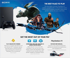 PlayStation 4 Slim Console - Jet Black - 1TB [PlayStation 4 System] PlayStation Systems Sony   