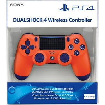 DualShock 4 Wireless Controller - Sunset Orange [PlayStation 4 Accessory] PlayStation 4 Accessories Sony   