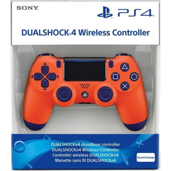 DualShock 4 Wireless Controller - Sunset Orange [PlayStation 4 Accessory] PlayStation 4 Accessories Sony   