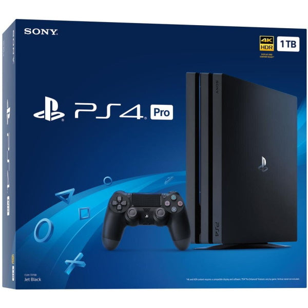 Sony PlayStation 4 Pro Console - Jet Black - 1TB [PlayStation 4 System] PlayStation Systems Sony   