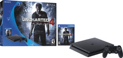 Sony PlayStation 4 Slim Console - Uncharted 4  Bundle - 500GB [PlayStation 4 System] PlayStation Systems Sony   