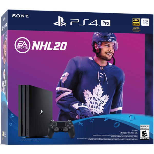 Sony PlayStation 4 Pro Console - NHL 20 Bundle Edition - 1TB [PlayStation 4 System] PlayStation Systems Sony   