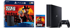 Sony PlayStation 4 Pro Console - Red Dead Redemption 2 Bundle - 1TB [PlayStation 4 System] PlayStation Systems Sony   