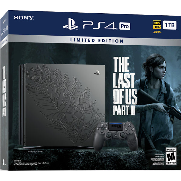 Sony PlayStation 4 Pro Console - The Last of Us Part II Limited Edition Bundle - 1TB [PlayStation 4 System] PlayStation Systems Sony   