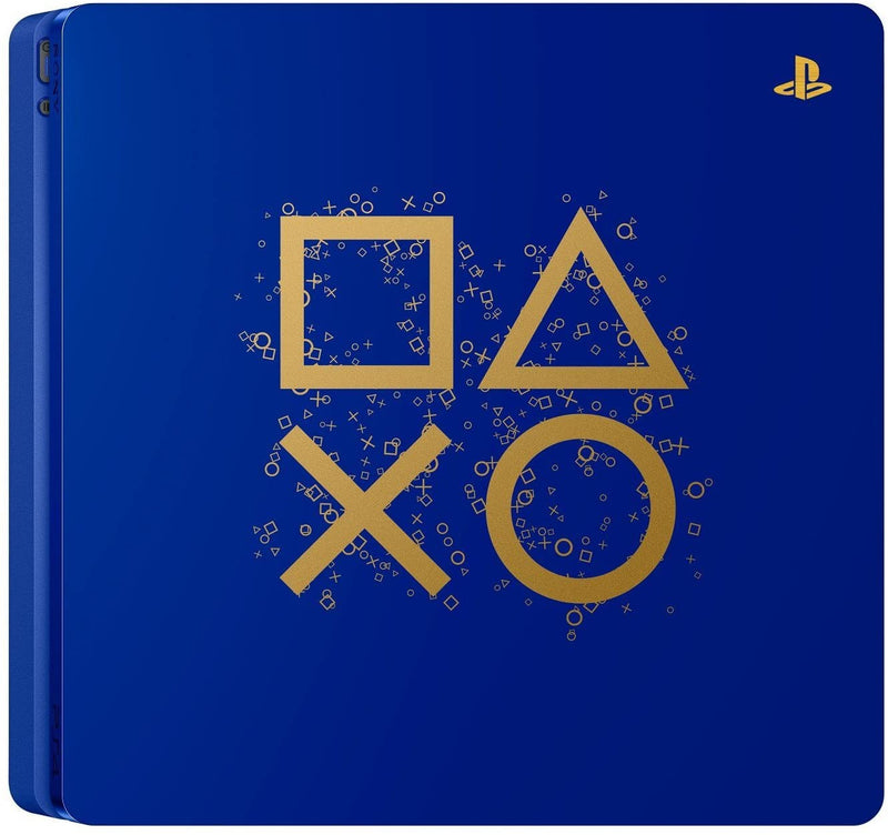 Sony PlayStation 4 Slim Console - Days of Play Limited Edition Bundle - Blue - 1TB [PlayStation 4 System] PlayStation Systems Sony   