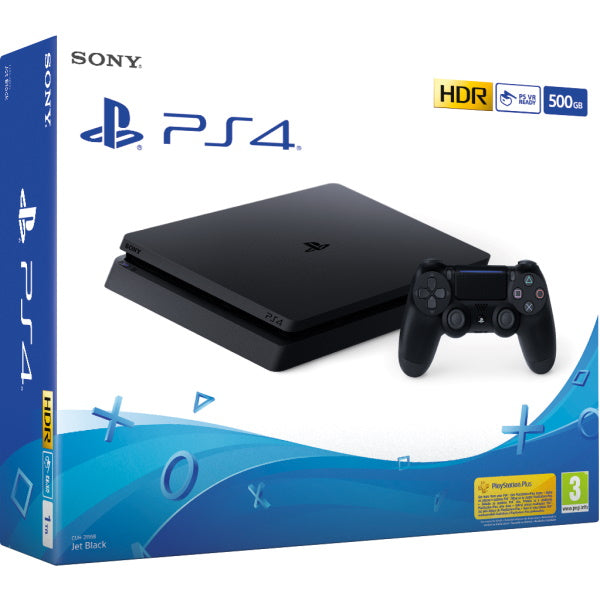 PlayStation 4 Console in Black 500 GB deals