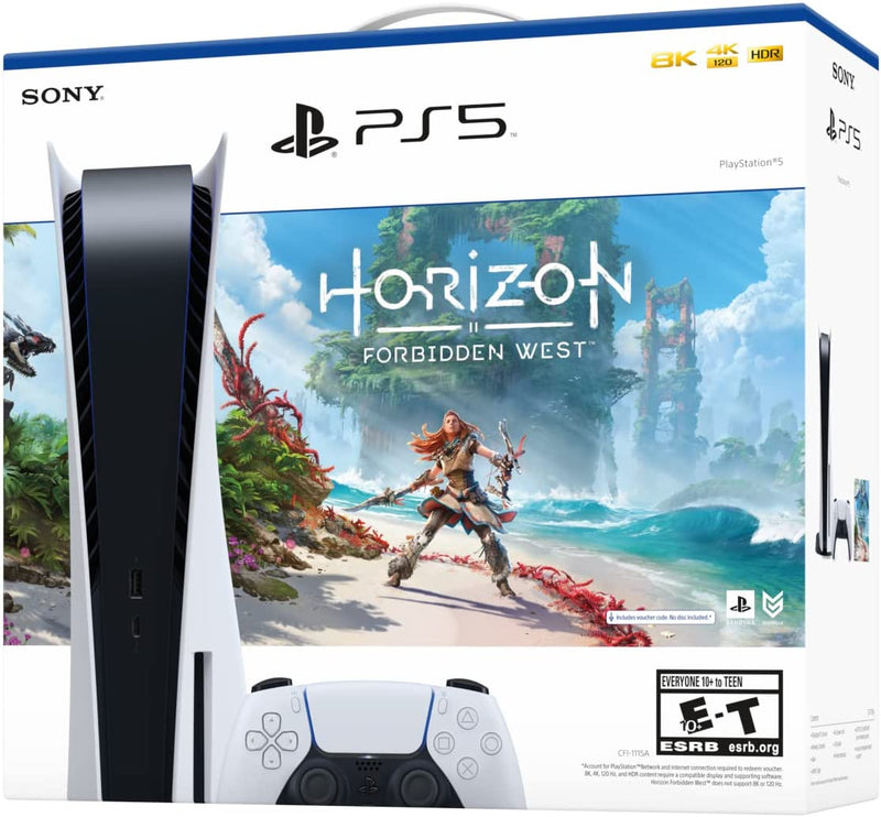 Sony PlayStation 5 Console - Disc Edition - Horizon Forbidden West Bundle [PlayStation 5 System] PlayStation Systems Sony   