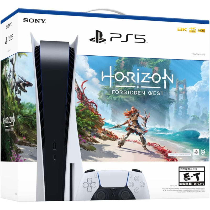 Sony PlayStation 5 Console - Disc Edition - Horizon Forbidden West Bundle [PlayStation 5 System] PlayStation Systems Sony   