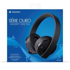 PlayStation Gold Wireless Headset - Black [PlayStation 4 Accessory] PlayStation 4 Accessories Sony   