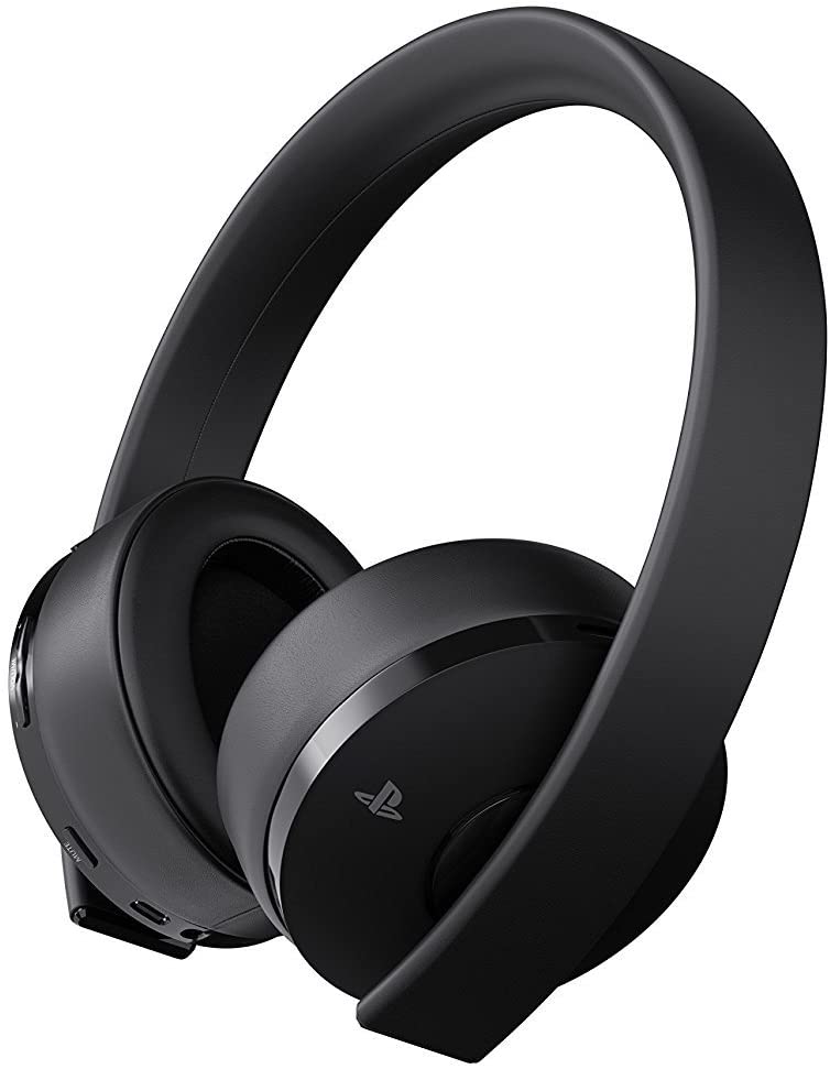 PlayStation Gold Wireless Headset - Black [PlayStation 4 Accessory] PlayStation 4 Accessories Sony   