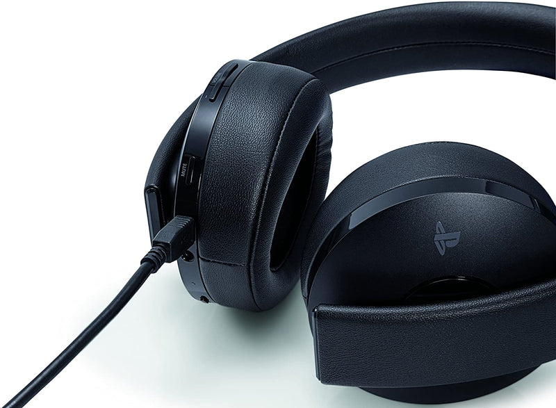 PlayStation Gold Wireless Headset - Black [PlayStation 4 Accessory] PlayStation 4 Accessories Sony   