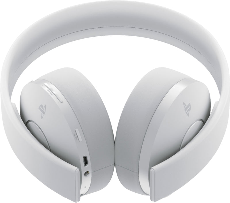 PlayStation Gold Wireless Headset - White [PlayStation 4 Accessory] PlayStation 4 Accessories Sony   