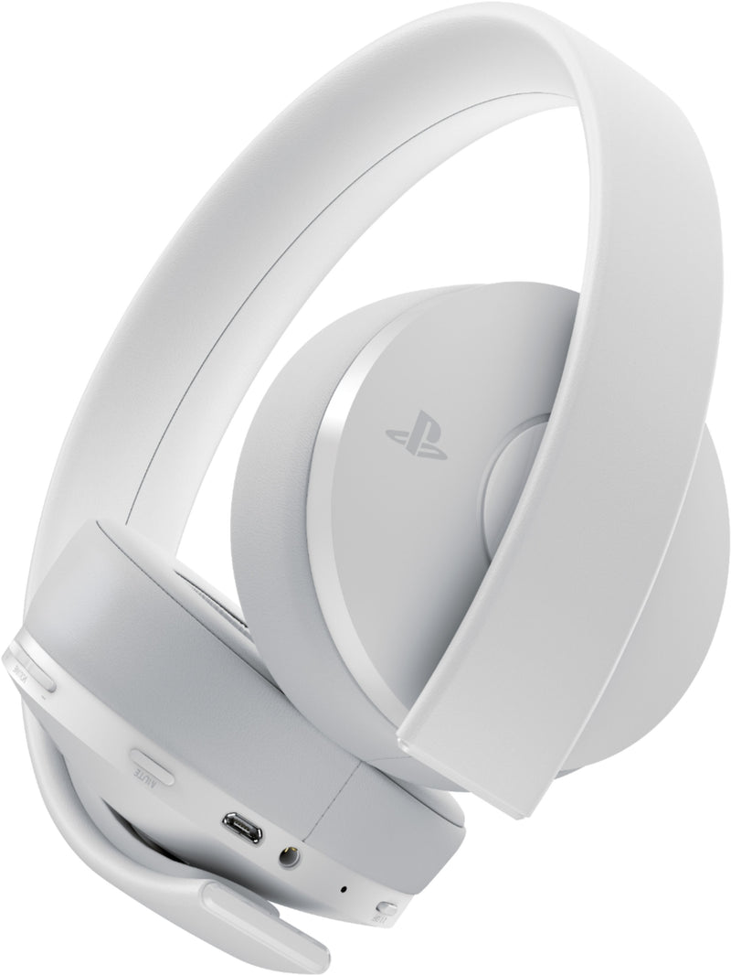 PlayStation Gold Wireless Headset - White [PlayStation 4 Accessory] PlayStation 4 Accessories Sony   