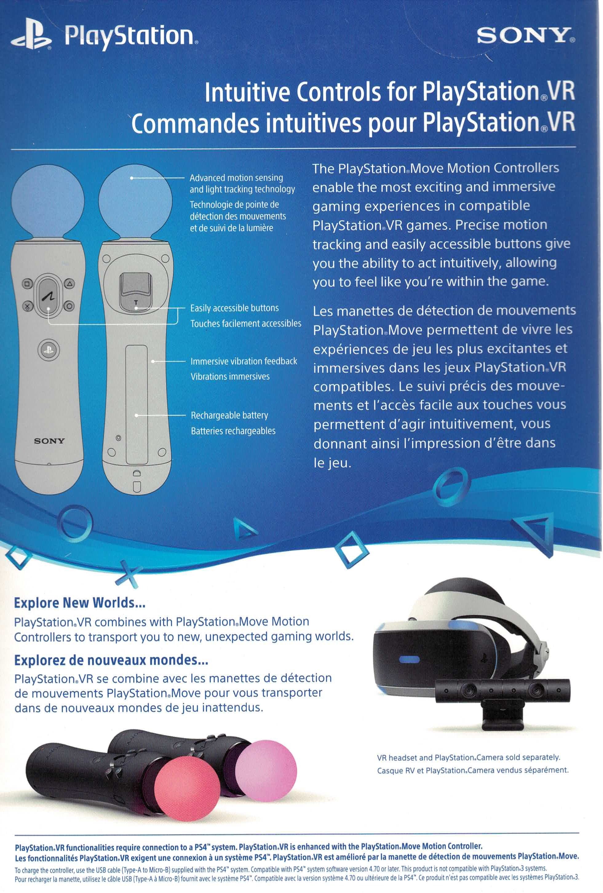 Sony PlayStation Move 2024 Motion Controller