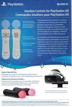 Sony PlayStation VR Move Motion Controller - 2 Pack [PlayStation 4 Accessory] PlayStation 4 Accessories Sony   