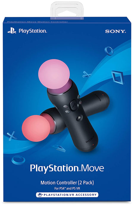 Sony PlayStation VR Move Motion Controller - 2 Pack [PlayStation 4 Accessory] PlayStation 4 Accessories Sony   