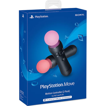 Sony PlayStation VR Move Motion Controller - 2 Pack [PlayStation 4 Accessory] PlayStation 4 Accessories Sony   