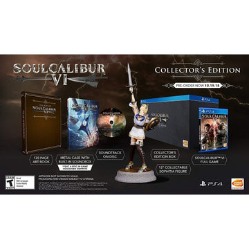 Soul Calibur VI - Collector's Edition [PlayStation 4] PlayStation 4 Video Game Bandai Namco   