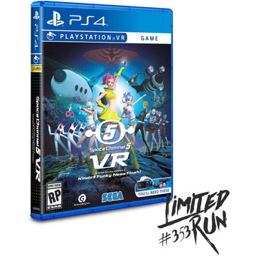 Space Channel 5 VR: Kinda Funky News Flash - PSVR - Limited Run #353 [PlayStation 4] PlayStation 4 Video Game Limited Run Games   