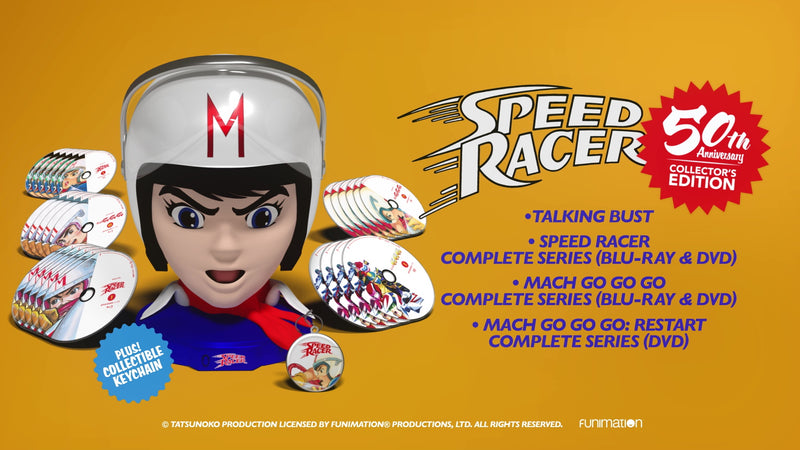 Speed Racer: The Complete Series - Collector's Edition [Blu-Ray + DVD Box Set] DVDs & Blu-Rays Funimation   