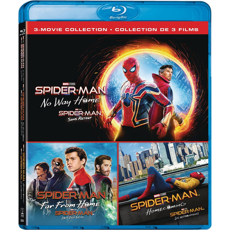 Spider-Man 3-Movie Collection [Blu-Ray Box Set] DVDs & Blu-Rays Sony Pictures   