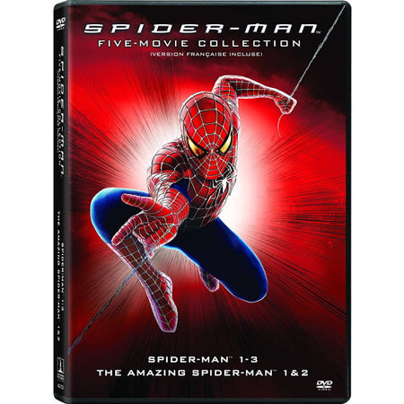 Spider-Man Five-Movie Collection [DVD Box Set] DVDs & Blu-Rays Sony Pictures   