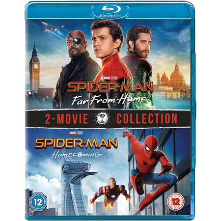 Spider-Man: Far From Home & Spider-Man: Homecoming [Blu-Ray Box Set] DVDs & Blu-Rays Sony Pictures   