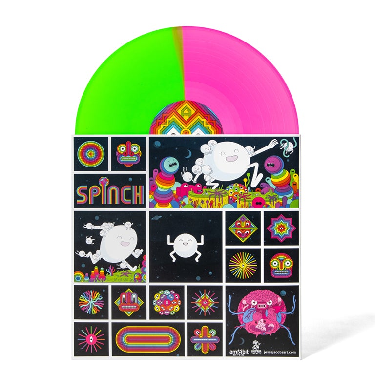 Spinch: Original Game Soundtrack - Psychedelic Tricolor Vinyl [Audio Vinyl] Audio CD/Vinyl iam8bit   