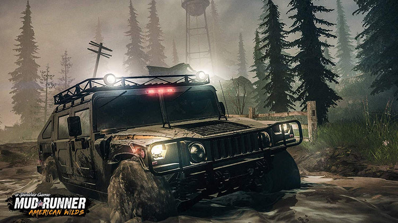 Spintires: Mudrunner - American Wilds Edition [PlayStation 4] PlayStation 4 Video Game Maximum Games   