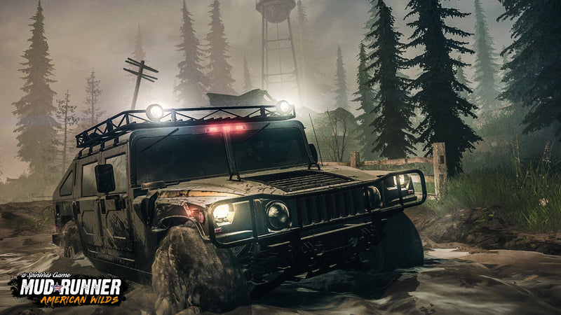 Spintires: Mudrunner - American Wilds Edition [Xbox One] Xbox One Video Game Maximum Games   